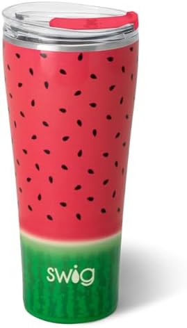 Swig Life 32oz Insulated Tumbler with Lid, Melon Slice by SwigLife