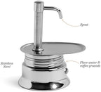 Kings County Tools Single Spout 1 Cup Coffee Maker, 4.5” x 3” x 5.75” - Image 4