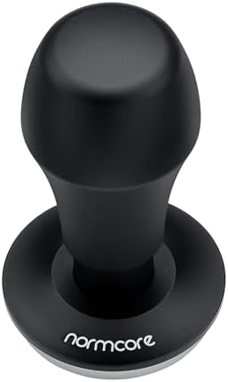 Normcore 49mm Coffee Tamper V4.1 with Click Sound Feedback, Spring Loaded Tamper With Stainless Steel Flat Base, Compatible with 49mm Espresso Machine Portafilter, Black - Image 6