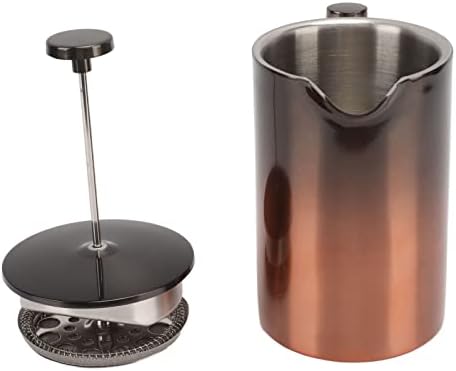 French Press Coffee Maker, 304 Stainless Steel Coffee Press, French Press Tea Coffee Brewer Maker with Filter for Home, or Office (800ml) - Image 7