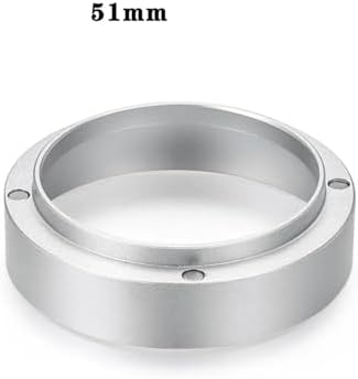 Portafilter Funnel 10 Coffee Powder Rings for Bean Grinders, Anti-Fly Powder Rings, Barista Accessories(White-51mm) - Image 2