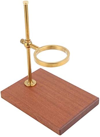 Pour Over Stand Coffee Station, Pour Over Coffee Dripper Height Changeable Coffee Filter Stand Holder with Wooden Base Stand for Coffee Beer Drink Maker Portable - Image 5