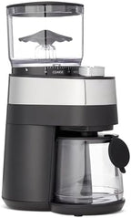 Amazon Basics Burr Coffee Grinder, 30 Grind Settings for French Press, Drip Coffee and Espresso, Anti-Static System, 6.5-Ounce Hopper, Black by AmazonBasics