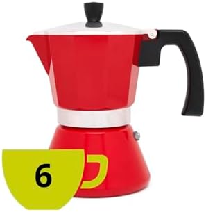Leopold Cafetera Espresso 6 tazas Tivoli-roja (Induccion) - Image 2