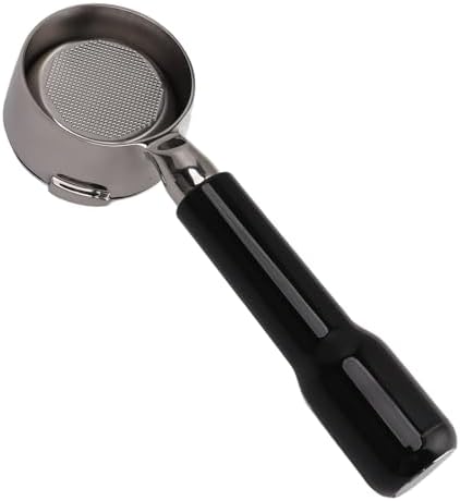 58mm Stainless Steel Bottomless Portafilter Comfortable Grip for Gaggia Coffee Machine Accessory for Lovers (Black) - Image 6