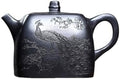 Tea Kettle Retro Black Mud Square Teapot Home Tea Room Single Tea Maker Ceramic Tea Infuser by Unknown