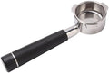 Compatible For Breville，8 Series Black/White,Coffee Portafilter Stainless Steel Bottomless 54mm 3 Ears Coffee Machine Accessories，(Black) by Unknown