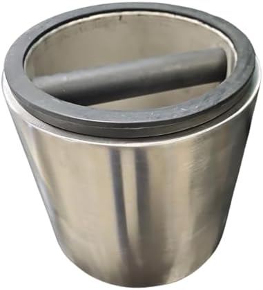 Rattleware Counter Knock Box Stainless Steel Espresso Grounds Bin w/Skirt by rattleware