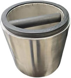 Rattleware Counter Knock Box Stainless Steel Espresso Grounds Bin w/Skirt by rattleware