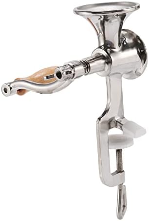Full Stainless Steel Classical Kitchen Tool Grain Seeds Hand Operated Nut Grinder And Spice Grinder - Image 4