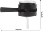 Coffee Pot Replacement Thermostat Aluminum Double Valve 2 Cup Anti Over Extraction Moka Pot Thermostat Accessories (Black) - Image 2