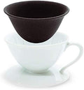 Japanese Ceramic Coffee Dripper & Reusable Filter, Arita Porcelain by IPPINKA