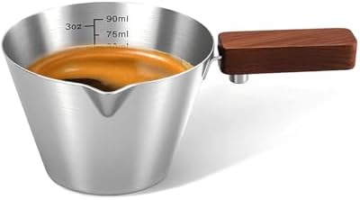 Maestri House Espresso Brewing Set – Rechargeable Mini Coffee Scale with Timer+Espresso Shot Cup - Image 3