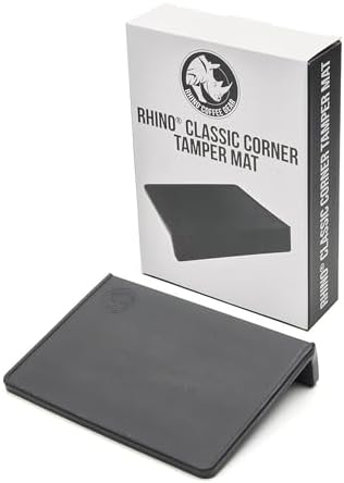 Rhino Classic Tamper Mat - Corner by RhinoCoffeeGear