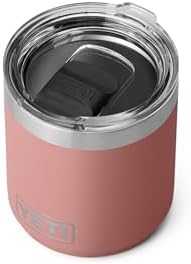 YETI Rambler 10 oz Stackable Lowball 2.0, Vacuum Insulated, Stainless Steel with MagSlider Lid, Sandstone Pink - Image 4