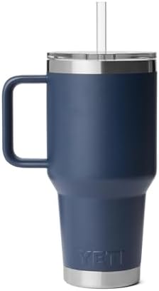 YETI Rambler 35 oz Straw Mug 2.0, Navy - Image 7