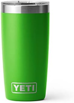 YETI Rambler 10 oz Tumbler, Stainless Steel, Vacuum Insulated with MagSlider Lid, Canopy Green - Image 3