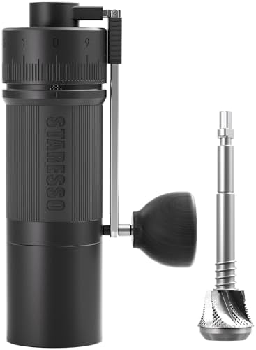 STARESSO D9 Manual Coffee Grinder with SWIFTCLEAN System by STARESSO