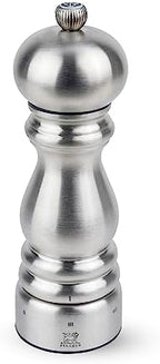 Peugeot Paris Chef Salt Mill, u'Select, 7 in, Stainless Steel by Unknown