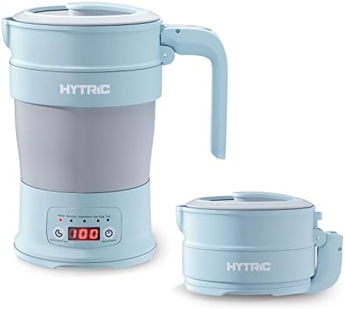 HYTRIC 700ML Travel Electric Kettle, Collapsible Kettle with Keep Warm by HYTRIC