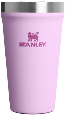 STANLEY Everyday Tumbler 16 oz | Press Fit Drink Through Lid | Beverage, Coffee, and Cocktail Cup | Insulated Stainless Steel Wine Glass | BPA-Free | Soft Orchid by Unknown