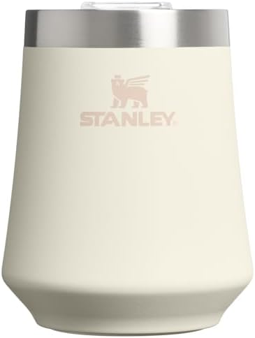STANLEY Reserve Wine Tumbler | 11 oz Stainless Steel Travel Mug For Wine, Cocktails, Soda | Keeps Drinks Cold for Hours | BPA-Free | Cream by Unknown