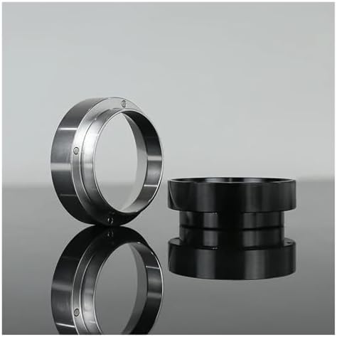 Espresso Dosing Funnel 10 Pcs Coffee Metering Rings Magnetic Funnel Espresso Machine Accessories Barista Tools(Black,58mm) - Image 7