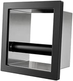 SANTOW Bottomless Knock Box Chute, Open Bottom Knock Box Chute, Built-in Desktop Waste Bucket, 3.2L Stainless Steel Bottomless Knocking Residue Box for Home, Cafe, Restaurant and Hotel Use - Image 4