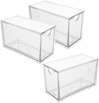 3pcs Acrylic Tea Bag Storage Box for Drawer and Countertop Organizer by Ciieeo