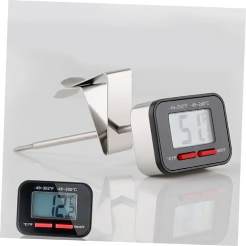 Ciieeo Compact Digital Thermometer Useful for Milk Tea Coffee Home Cafe Quick Temperature Display - Image 2