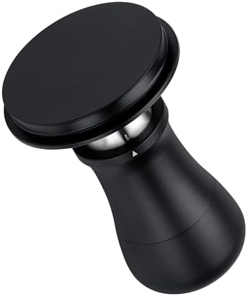 Normcore 58.5mm Coffee Tamper V5, Spring-loaded Espresso Tamper with 6 Adjustable Pressure Settings, Tri-Spring Technology, Titanium-Coated Flat Base, Aluminum Handle and Silcone Stand, Black - Image 5