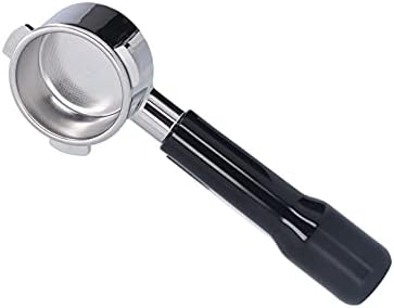 Bottomless Portafilter for Coffee Machines, 3 Ear Bottomless Handle Holder, Stainless Steel Coffee Accessories with Ergonomic Handle for Enhanced Coffee Extraction, (54mm) - Image 2