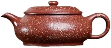 Tea Pots For Loose Tea Original Ore High Temperature Section Burning Red Coarse Sand Open Furnace Teapot Tea Room Table Tea Set Tea Infuser Pot by Unknown