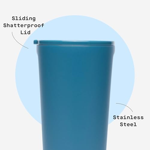 Corkcicle Insulated Tumbler with Sliding Lid, 24 oz, North Shore - Image 5