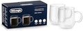 De'Longhi Double Wall Glass Mug, (500ml 16.9oz) Set of 2 by Unknown