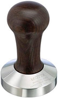 Metallurgic Motta Brown Beechwood Competition Tamper, 58.4 mm by MetallurgicaMottta