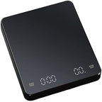 Electronic Scale Built-in Auto Timer Pour Over Espresso Smart Coffee Scale Kitchen Scales 3kg by Unknown