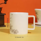 Ceramic Pour Over Coffee Maker Set, Includes Ceramic Coffee Dripper Brewer & 473ml Coffee Mug, For Coffee and Tea, Manual Single Cup Coffee Maker, Gift Idea - Image 3