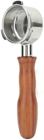 Omabeta Bottomless 54mm Stainless Steel Portafilter for 8 Series, Better Extraction for Coffee Enthusiasts, Light and Sturdy, Ideal for Long Term Use (Style 3) by Omabeta