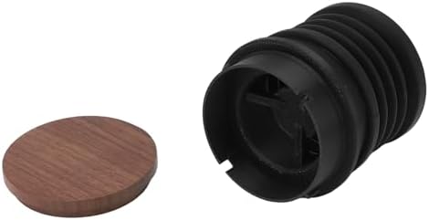 Jiawu Coffee Grinder Single Dose Bin Walnut Silicone Dust Blower for Encore Grinder, Efficient Cleaning Tool Removes Remains Coffee Grounds, Prevent Crossing Pollution - Image 4