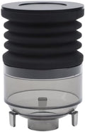 Coffee Grinder Silicone Bellows Funnel for Baratza Sette 270 BG30, Grounds Cleaning and Collection for Hopper, Aluminum Lid, Hand Press Air Blower Accessory, Black, Quick Bean Swap by Unknown