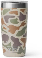YETI Rambler 10 oz Tumbler, Stainless Steel, Vacuum Insulated with MagSlider Lid, Tan Camo - Image 3
