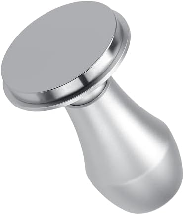 Normcore 58mm Coffee Tamper V4.1 with Click Sound Feedback, Spring Loaded Tamper With Flat Base, Compatible with 58mm Standard Baskets, Anodized Aluminum Handle, Silver - Image 5