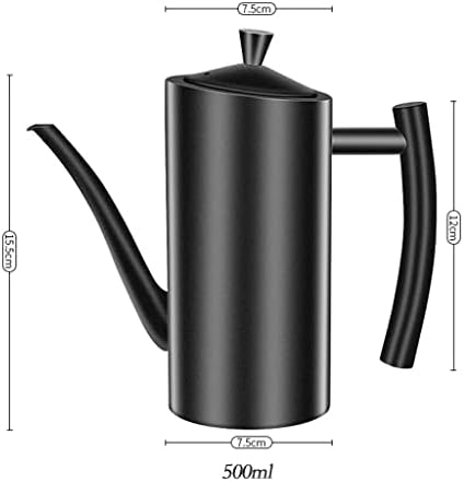 Matte Black Pour Over Coffee Kettle,Stainless Steel Gooseneck Spout Hand - Image 6
