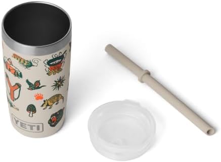 YETI Rambler Jr. 10 Oz Tumbler with Silicone Straw Lid - Image 3