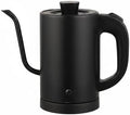 Generic Electric Kettle Gooseneck Kettle Pour Over Kettle Pot Stainless Steel Inner Wall Scale With And Up Suitable for coffee routines tea steep minimalist kitchens, Black by Unknown
