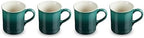 Le Creuset Stoneware Vancouver Mug, Set of 4, 14 oz. each, Artichaut - Image 2