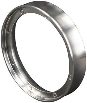 Multi-Size Stainless Steel Dosing Ring Funnel 51/53/57.5/58/58.35mm Espresso Portafilter Brewing Accessory(57.5MM) by Unknown