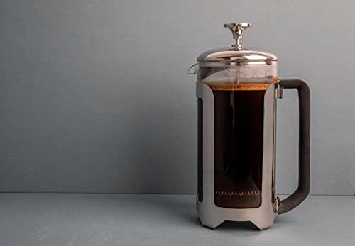La Cafetière Roma Stainless Steel Cafetière, Eight Cup, Silver, Gift Boxed - Image 5