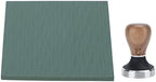 Silicone Coffee Tamper and Tamping Mat for Home Baristas 58mm Durable and Odorless Material (Green) - Image 4